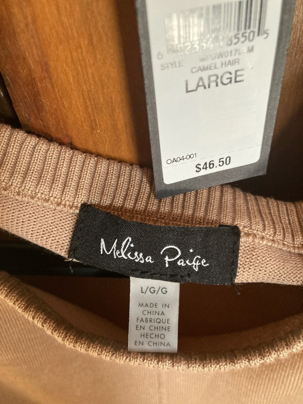 Melissa Paige Black and White Logo Hang Tag - Picture 3 of 7